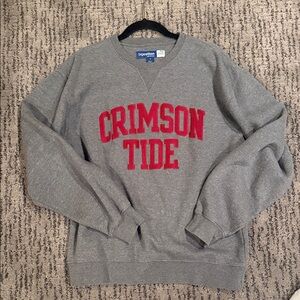Crimson Tide Crewneck Sweatshirt - Red Appliqué unisex medium